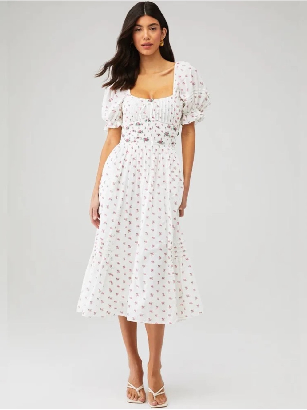 FOR LOVE & LEMONS Giusti Midi Dress